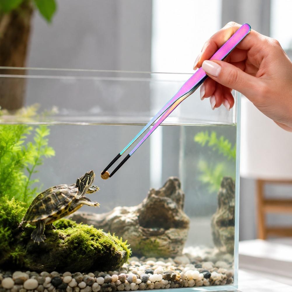 2PCS Stainless Steel Reptile F - Feeding Tong Stainless 评论和价格