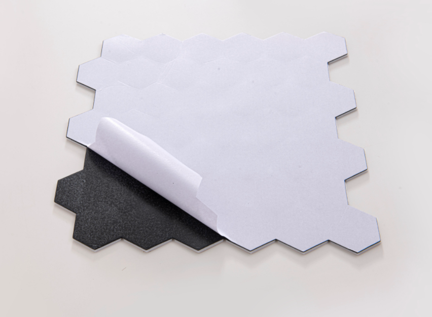Minimalist Hexagonal Brushed S - Pvc Panel Background 评论和价格
