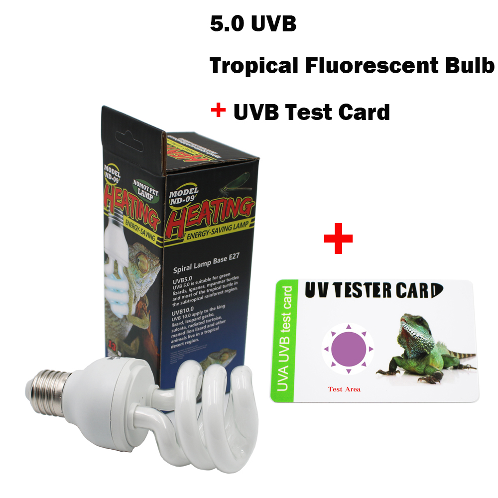 Reptile 5.0 UVB Lamp Bulb Ligh - Calcium Powder Reptile 评论和价格