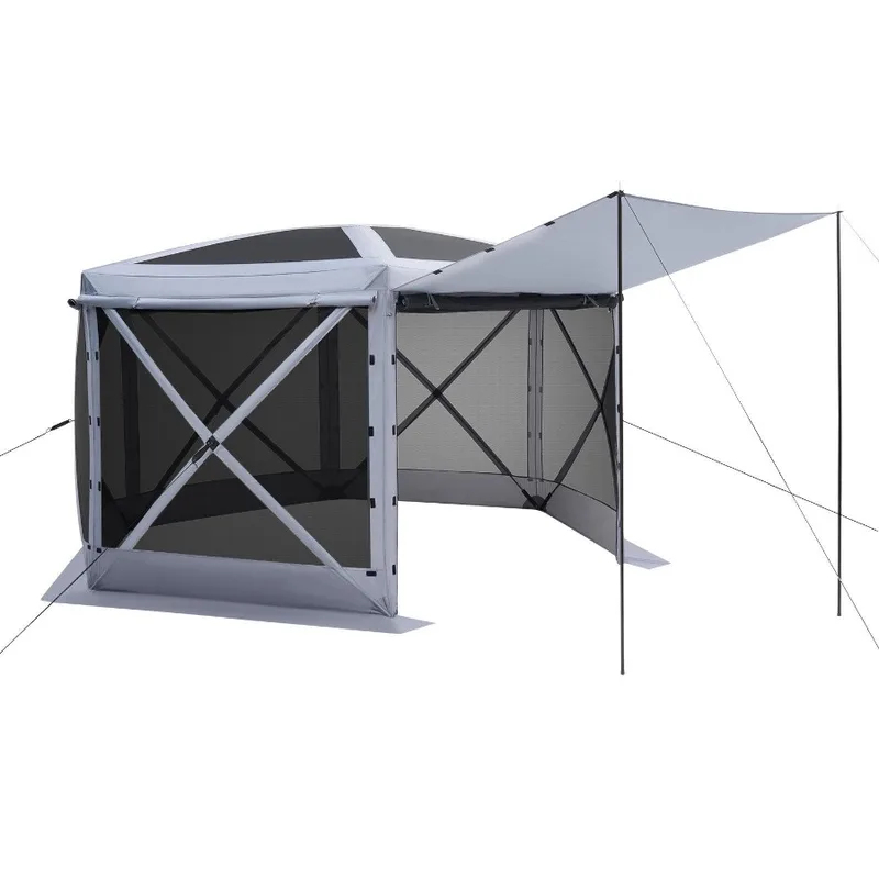 12x12ft 6 Sided Up Screen Gaze - Screen Top Mesh 评论和价格
