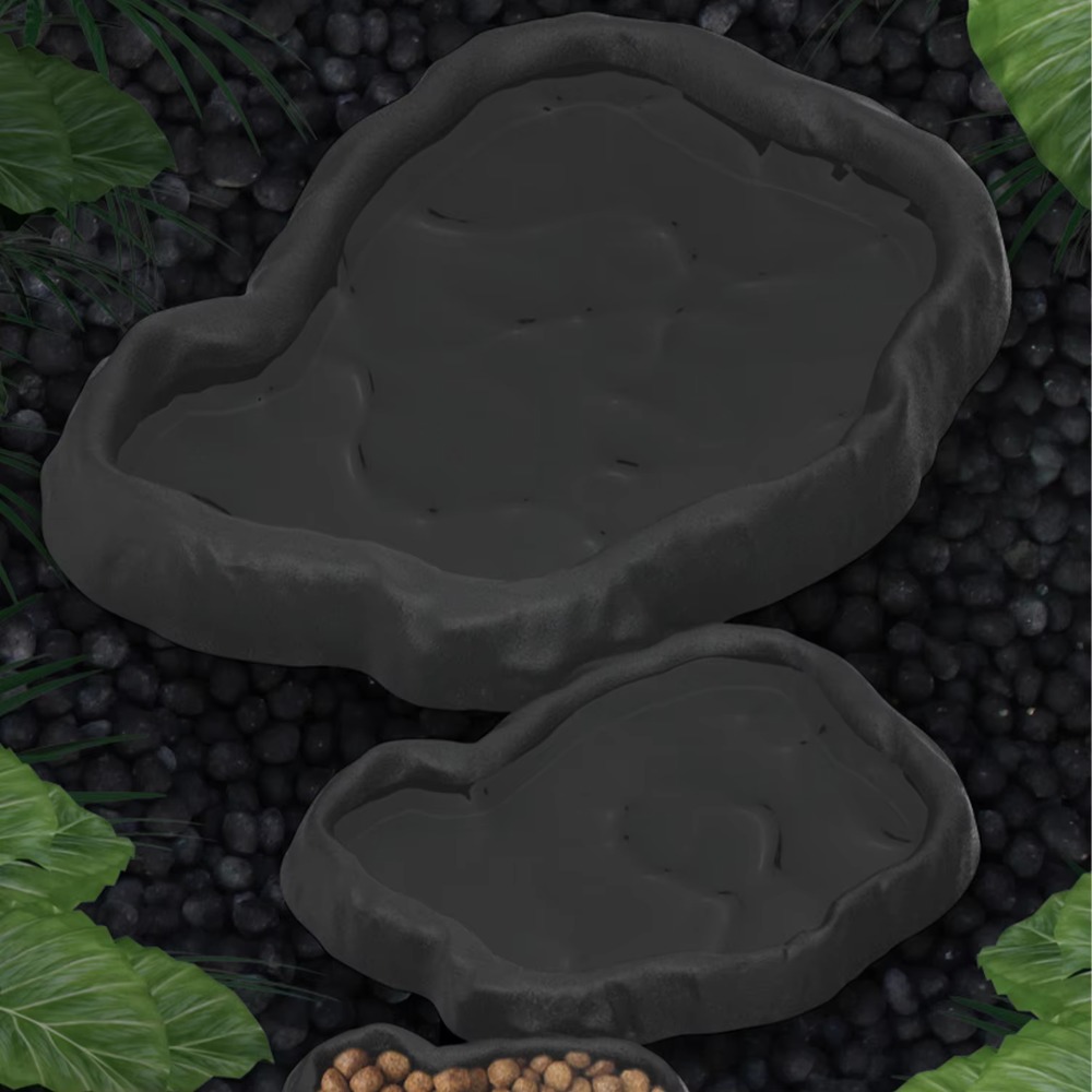 New ABS Resin Reptile Feeder B - Water Dish Reptile 评论和价格