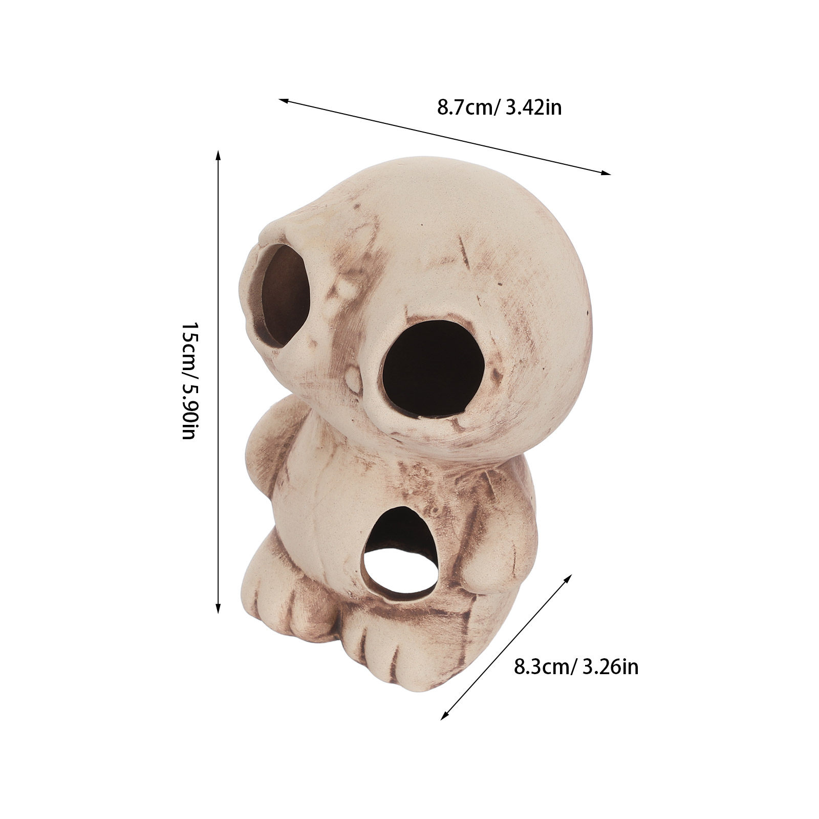 Aquarium Shrimp Shelter House  - Hide Cave Ceramic 评论和价格