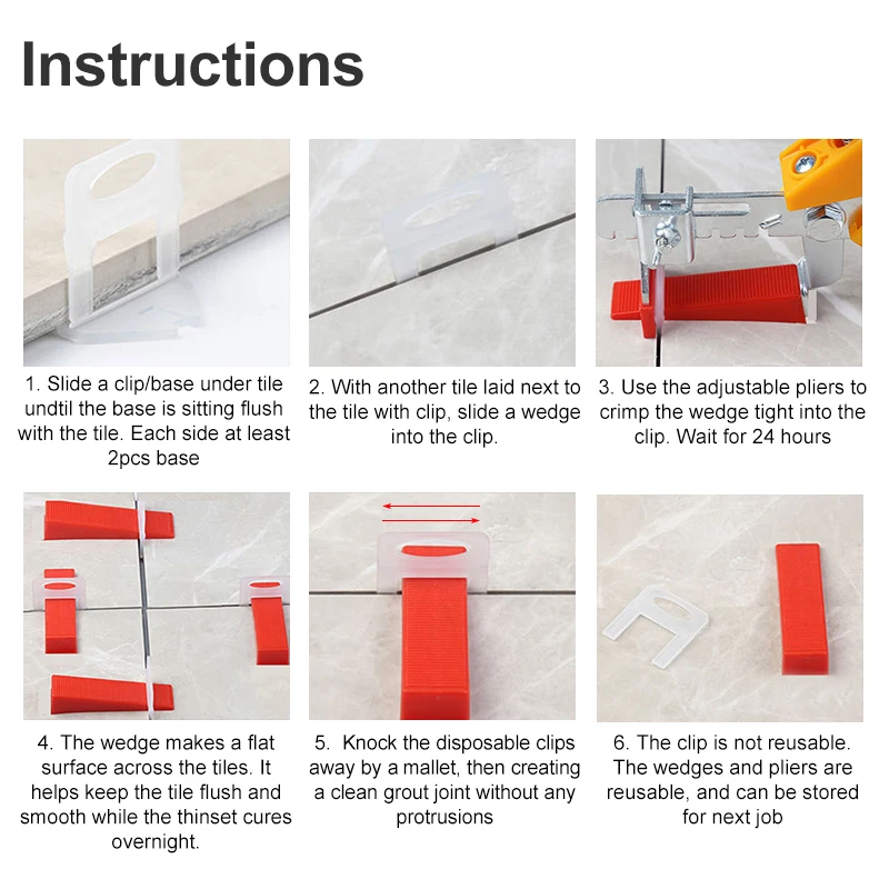 100pcs Ceramic Tile Leveling S - Ceramic Tile Floor 评论和价格