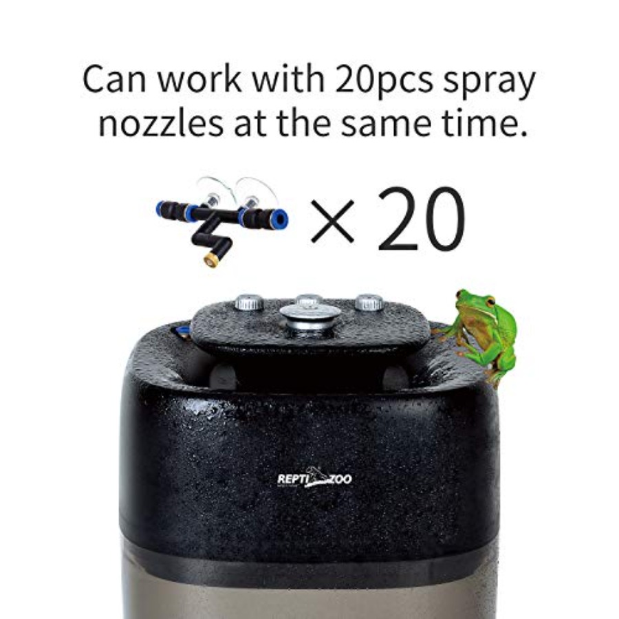 Reptile terrarium humidifier:  - Misting Nozzle Reptile 评论和价格