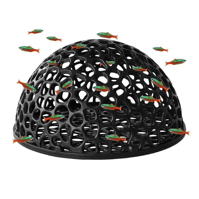 Mini Porous Ceramic Shrimp Cav - Hide Cave Ceramic 评论和价格