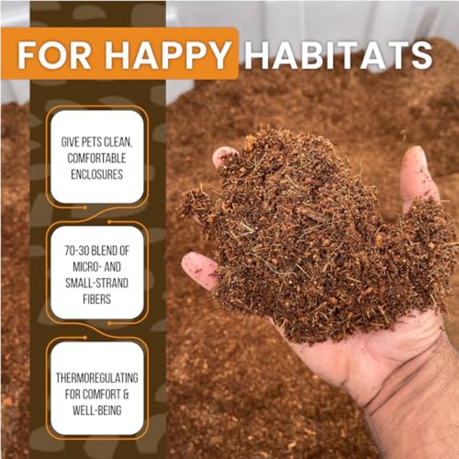 Bioactive terrarium bedding fo - Substrate Coconut Fiber 评论和价格