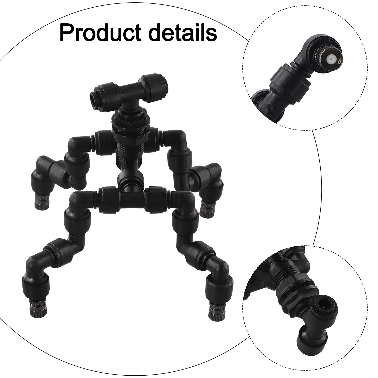 Black Plastic 360 Rotation Mis - Misting Nozzle Reptile 评论和价格