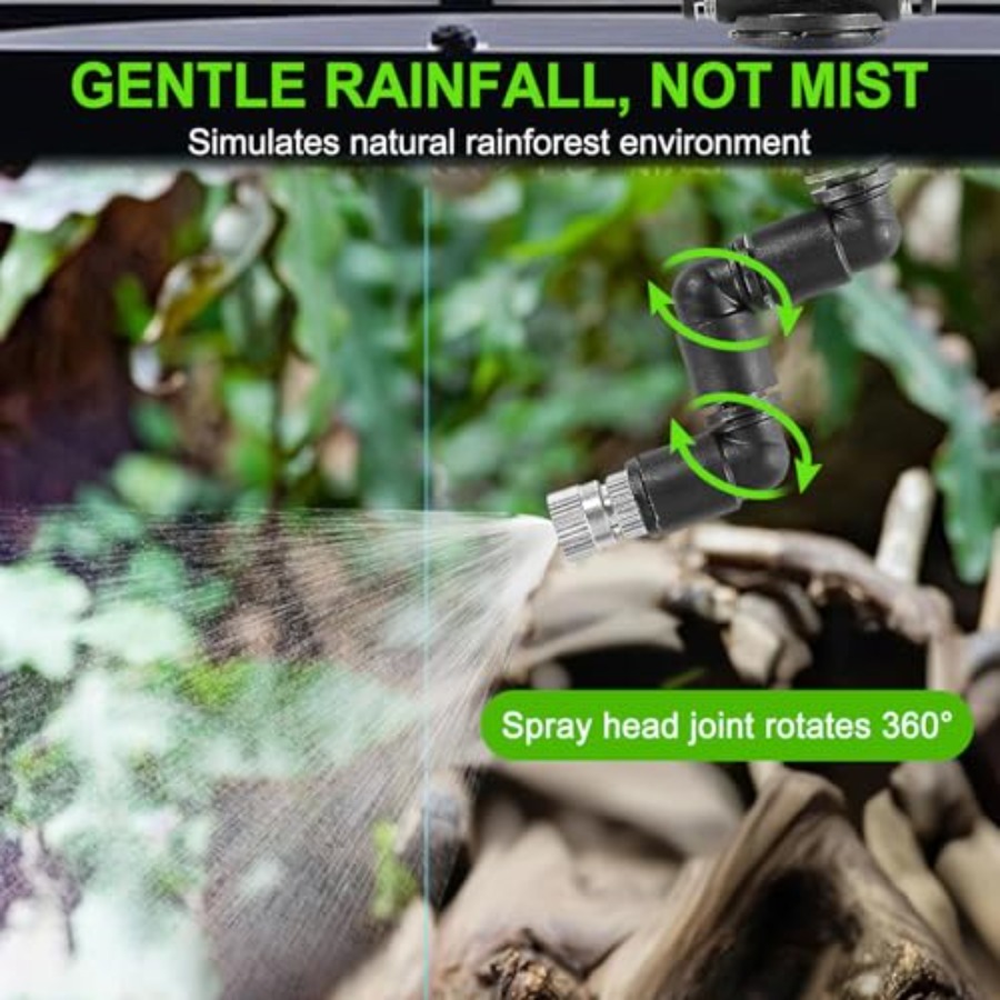 Reptile Misting System for Ter - Misting Nozzle Reptile 评论和价格