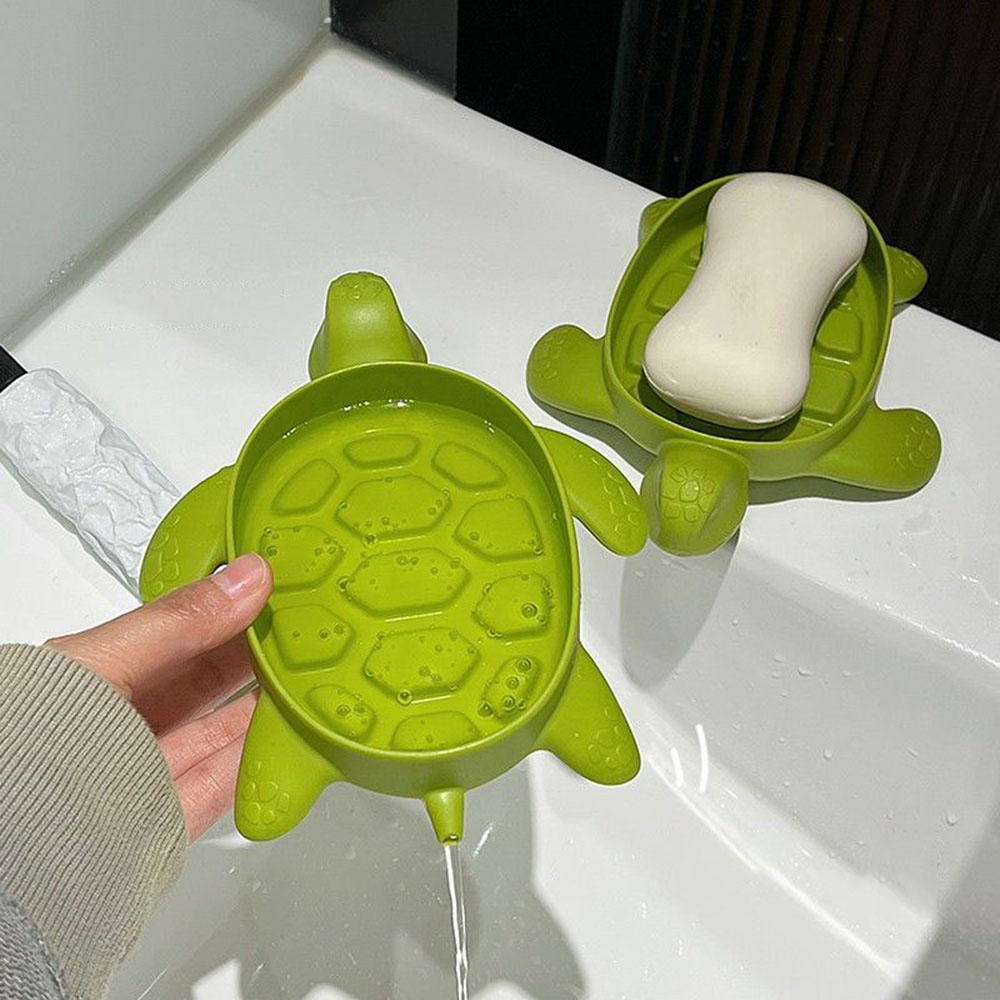 Turtle Drain Soap Box  Cartoon - Water Dish Reptile 评论和价格