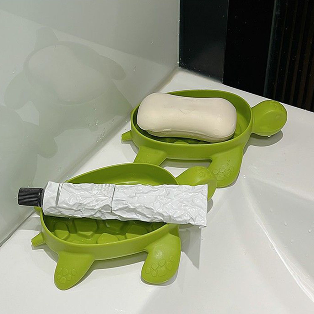 Turtle Drain Soap Box  Cartoon - Water Dish Reptile 评论和价格