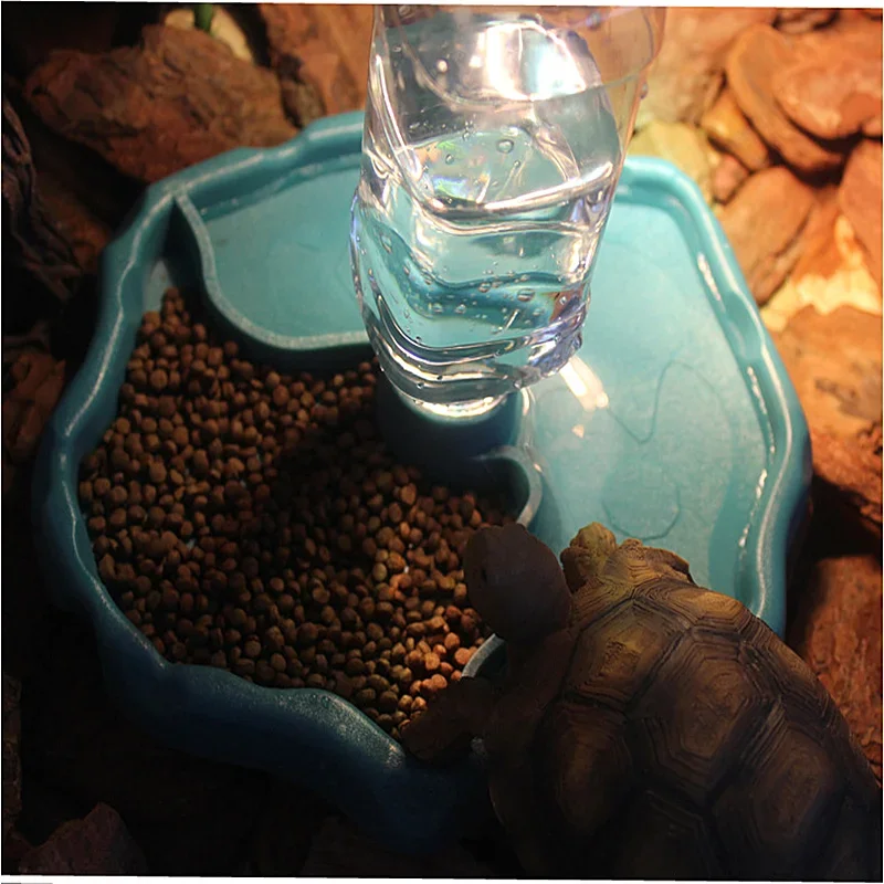Pet Reptile Feeder 2 in 1 Auto - Water Dish Reptile 评论和价格