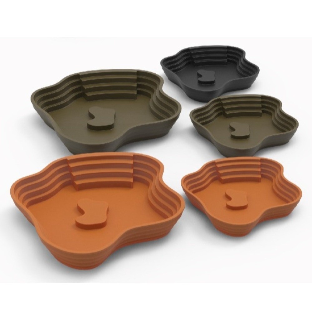New Plastic Turtle Water Basin - Water Dish Reptile 评论和价格